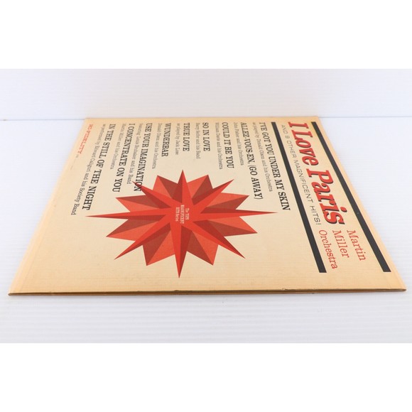 Martin Miller And His Orchestra – I Love Paris Mono Vinyl LP Record Tops L 1753 - Picture 5 of 16